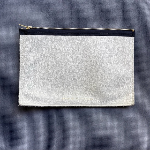 Ampersand as Apostrophe Sideways Tote, Cream - Picture 5 of 12